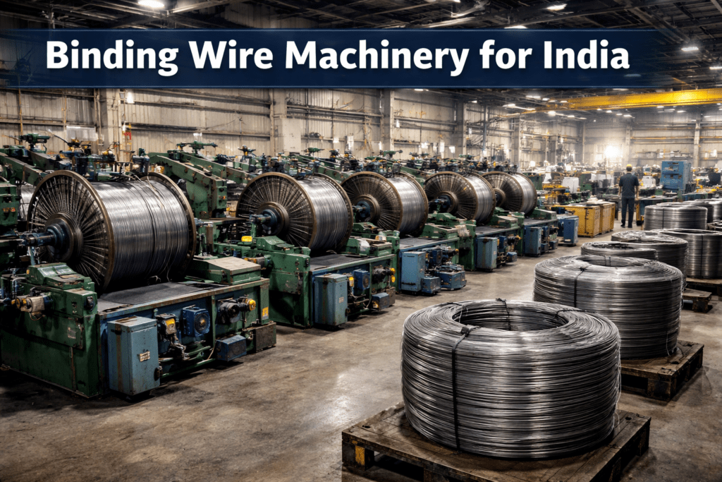 How Aryesh Trading Supplies High-Performance Binding Wire Machinery for Indian Manufacturers